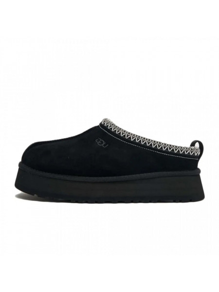 UGG Tazz Platform Slippers Black