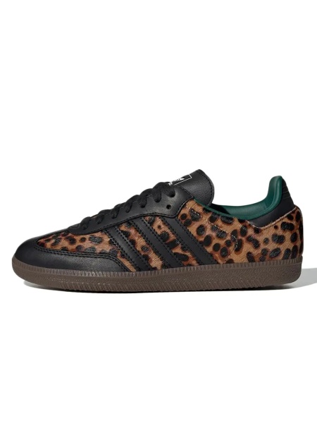 adidas Samba Leopard Black Green