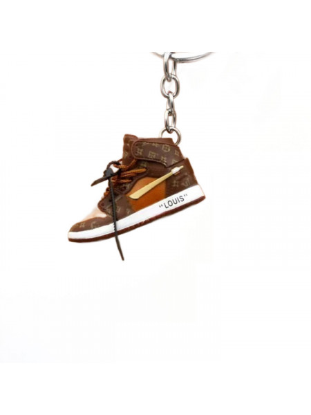 OFF-WHITE X AIR JORDAN 1 HIGH LOUIS VUITTON BRELOC