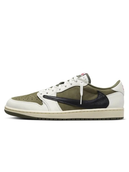 Travis Scott x Air Jordan 1 Low OG Medium Olive