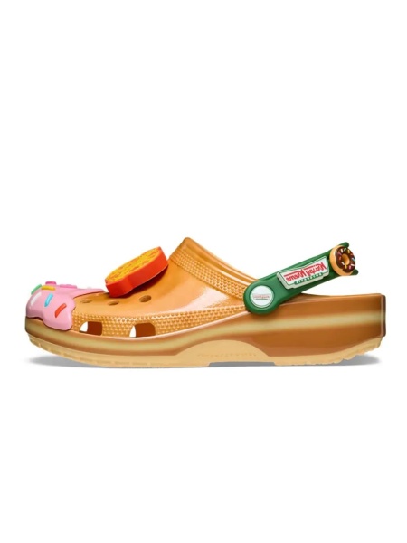 Krispy Kreme x Crocs Classic Clog Golden Hour