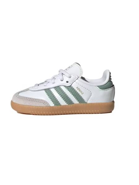 adidas Samba OG Cloud White SIlver Green (TD)