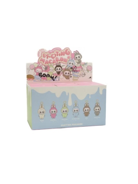 Pop Mart Labubu The Monsters Exciting Macaron (Blind Box)
