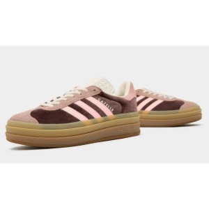 adidas Gazelle Bold Shadow Brown Glow Pink - Img 3