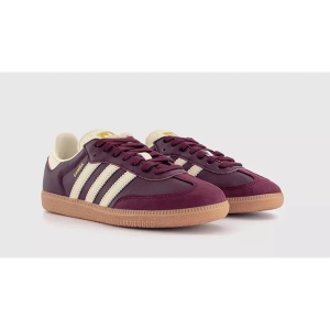 adidas Samba OG Maroon Gold Metallic - Img 2