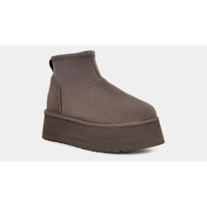 UGG Classic Mini Dipper Boots Thunder Cloud - Img 3