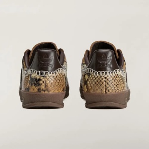 Wales Bonner x adidas Gazelle Indoor Snakeskin Brown - Img 3