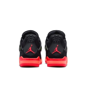 Air Jordan 4 Retro GS Black Infrared 23 - Img 2