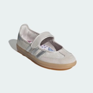Liberty London x adidas Samba Jane Chalk Pearl Silver - Img 2