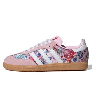 Liberty London x adidas Samba OG GS Floral Pink