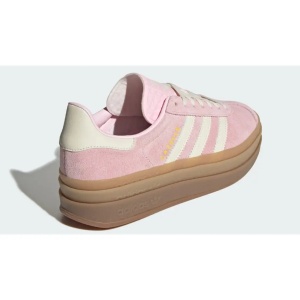 adidas Gazelle Bold Clear Pink Cream White - Img 2
