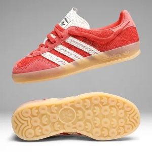 adidas Gazelle Indoor Preloved Red Off White - Img 2
