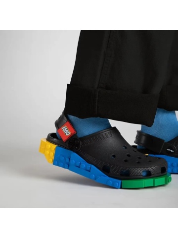 LEGO x Crocs Classic Clog Black Multi - Img 2