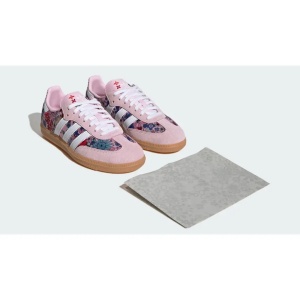 Liberty London x adidas Samba OG GS Floral Pink - Img 2