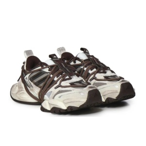 adidas XLG Runner Deluxe 2.0 Off White Aurora Coffee - Img 3