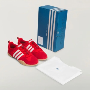 Bad Bunny x adidas Ballerina Vivid Red - Img 2