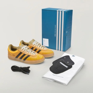Bad Bunny x adidas Gazelle Indoor Solar Gold - Img 4