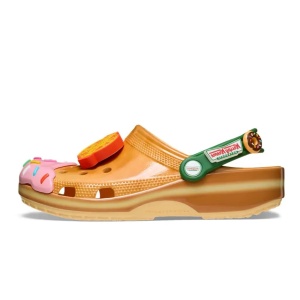 Krispy Kreme x Crocs Classic Clog Golden Hour - Img 1