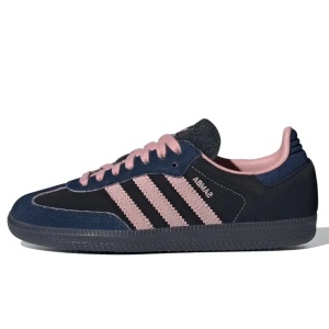 adidas Samba OG Black Wonder Mauve Indigo - Img 1
