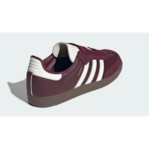 adidas Samba OG Maroon Off White - Img 4