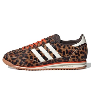 adidas SL 72 OG Leopard Dark Brown Orange - Img 1