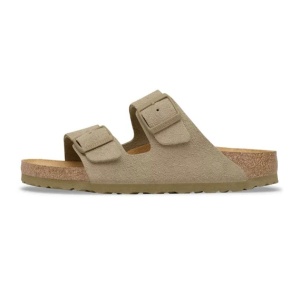 Birkenstock Arizona Suede Leather Soft Green