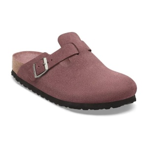 Birkenstock Boston Soft Suede Leather Pink - Img 2