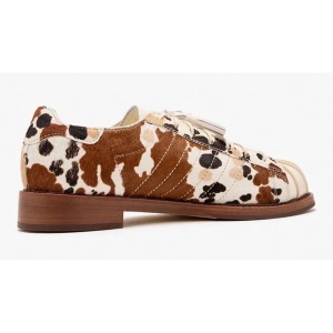 CLOT x adidas Superstar Dress Cow Print - Img 3