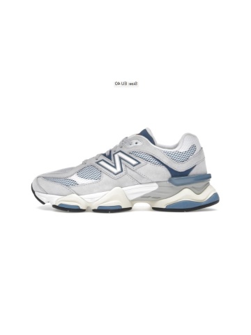 New Balance 9060 Pearl Grey Dark Shoreline Blue