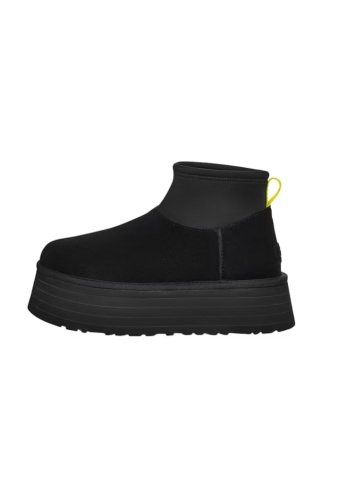 UGG Classic Mini Dipper Boot Black Yellow