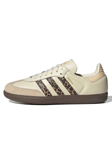 adidas Samba OG GS Leopard Cream White
