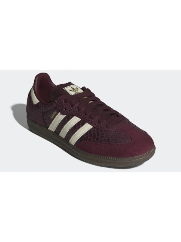 adidas Samba OG Snakeskin Maroon Cream - Img 2