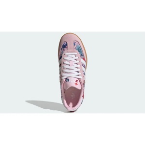Liberty London x adidas Samba OG GS Floral Pink - Img 3