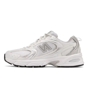 New Balance 530 White Silver Metallic