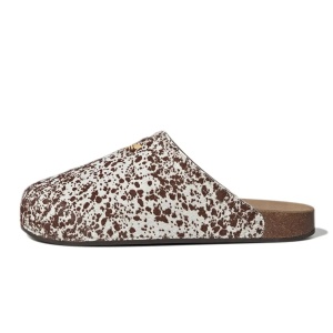 adidas Adimule Cow Print Pony Hair Brown