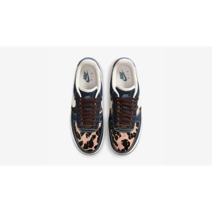 Nike Air Force 1 Low Cheetah Blue Denim - Img 4