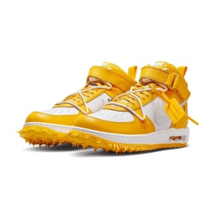 Nike Air Force 1 Mid x Off-White White Varsity Maize - Img 3