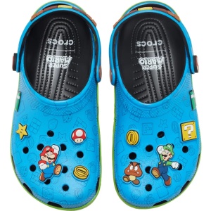 Nintendo x Crocs Classic Clog Super Mario Blue - Img 4