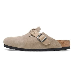 Birkenstock Boston Suede Braided Beige
