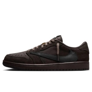 Jordan 1 Retro Low OG SP Travis Scott Velvet Brown - Img 1