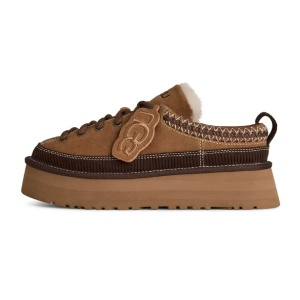 UGG Heritage Lace-Up Slipper Chestnut