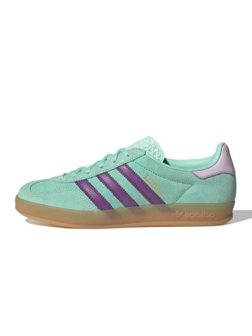 adidas Gazelle Indoor Clear Mint Purple