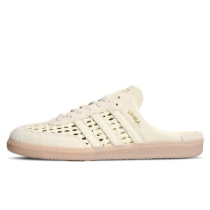 adidas Samba Mule Woven Cream White