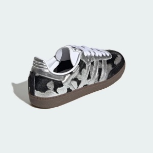 adidas Samba OG Black Pony Hair Silver Metallic - Img 2