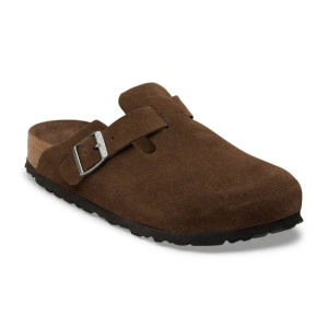 Birkenstock Boston Soft Suede Leather Brown - Img 2