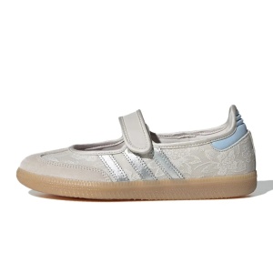 Liberty London x adidas Samba Jane Chalk Pearl Silver - Img 1