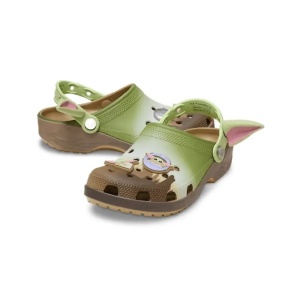 Star Wars x Crocs Classic Clog Grogu Green (Kids) - Img 3