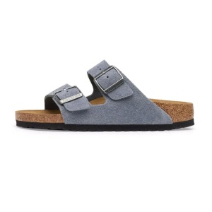 Birkenstock Arizona Suede Leather Blue
