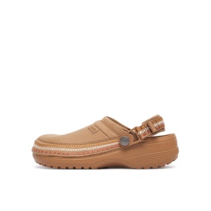Crocs Classic Crafted Vegan Suede Stitch Clog