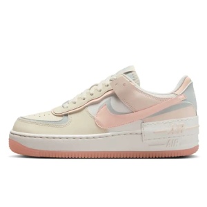 Nike Air Force 1 Shadow Coconut Milk Crimson Tint - Img 1